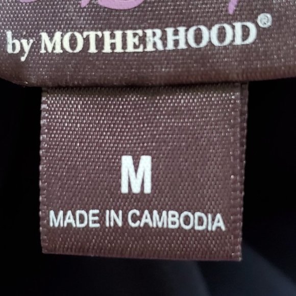 Oh Baby by Motherhood Maternity Crop Denim Jeans Secret Fit Belly Panel M (8-10) - Picture 7 of 11